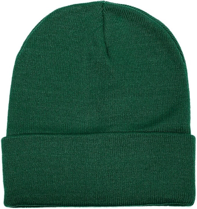 Gelante Unisex Beanie Cap Knitted Warm Solid Color