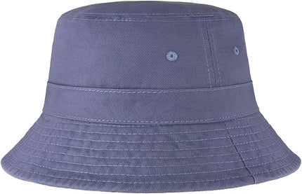 Hot Summer Bucket Hat - Trendy Cotton Sun Hat for Beach, Golf, Fishing - Fun Outdoor Vacation Boonie for Men and Women