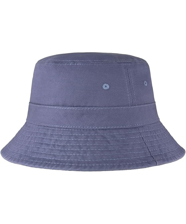 Hot Summer Bucket Hat - Trendy Cotton Sun Hat for Beach, Golf, Fishing - Fun Outdoor Vacation Boonie for Men and Women