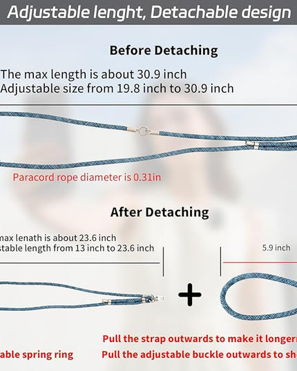 3-in-1 Adjustable Phone Lanyard Crossbody Cell Phone Neck Strap Universal Mobile Wrist Lanyard