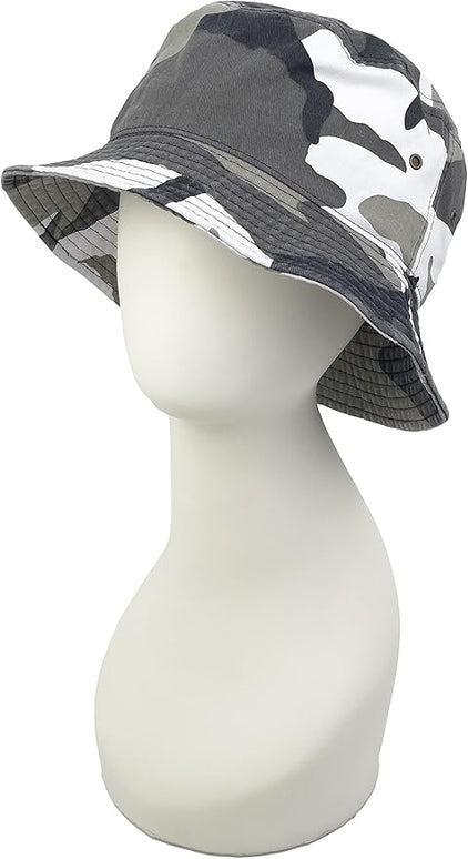 Utmost Bucket Hat 100% Cotton & Denim Lightweight Packable Outdoor Summer Beach Fishing Sun Hat