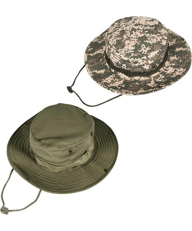 Sun Hats for Men Women Bucket Hat UPF 50+ Boonie Hat Foldable UV Protection Hiking Beach Fishing Summer Safari