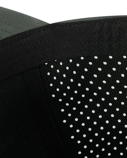 BOTVELA Men Adjustable Snapback Baseball Cap Vented Performance Laser Cut Mesh Hat