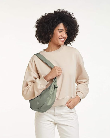 GOT BAG - Moon Bag with Adjustable Strap, Eco-Conscious Bag Made of Recycled Ocean Impact Plastic