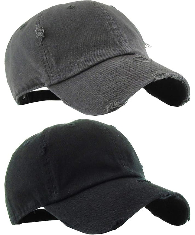 Funky Junque Distressed Baseball Cap