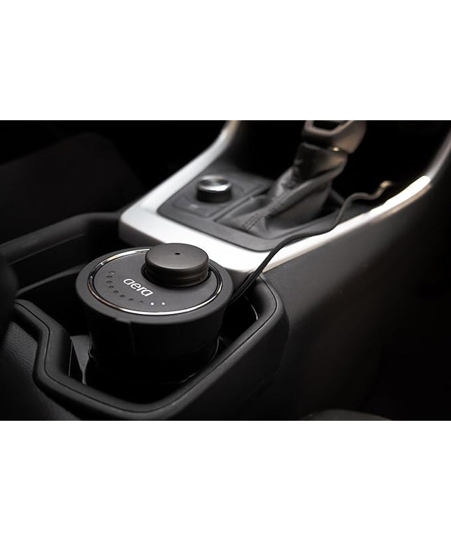 Aera Go Car Fragrance Diffuser – Adjustable Scent Settings for Car, Connects to USB Power – No Fade Fragrance Technology, Safe and Hypoallergenic - Scent Capsules Sold Separately