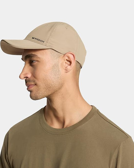 MISSION Cooling UPF Performance Hat - Unisex One Size Cap for Workouts, Golf & Running - Sweat & Water Activated Technology