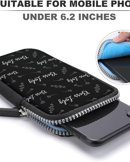 Unisex Small Crossbody Bags, Women Men Portable Adjustable Crossbody Phone Wallet Pouch