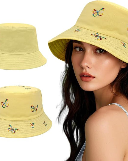 Bucket Hats for Women Man Cute Sun Beach Fisherman Hats