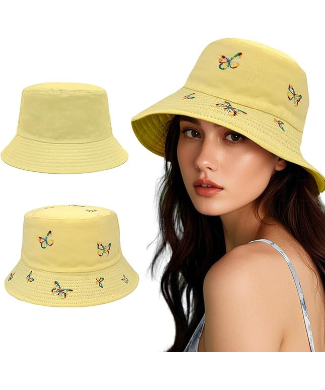 Bucket Hats for Women Man Cute Sun Beach Fisherman Hats