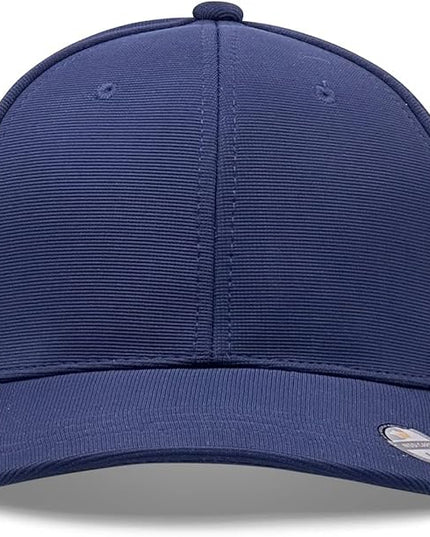 [2 Pack] Hybrid Stretch-Fitted Trucker Cap, Baseball Cap with Air Mesh