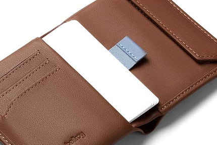 Bellroy Coin Wallet (Slim Coin Wallet, Bifold Leather Design, Holds 4-8 Cards, Magnetic Closure Coin Pouch)