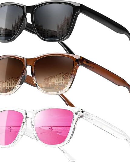 Sunglasses-women Polarized Sunglasses-womens: Trendy Sun Glasses polarized UV400 Protection Fashion Sun glasses