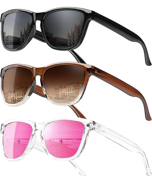 Sunglasses-women Polarized Sunglasses-womens: Trendy Sun Glasses polarized UV400 Protection Fashion Sun glasses