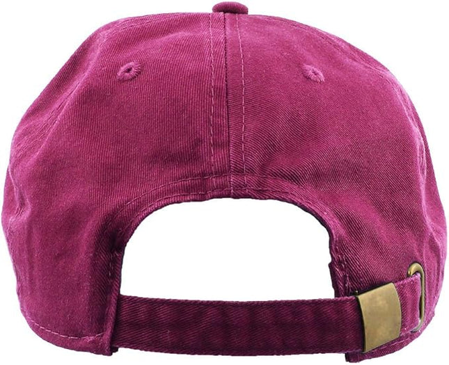 Gelante Baseball Cap Dad Hat 100% Cotton Polo Style Plain Blank Adjustable Size.
