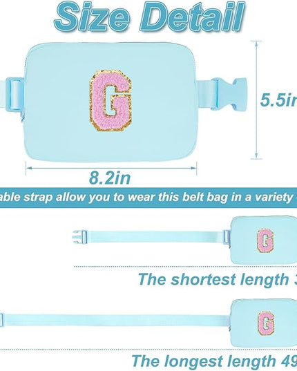 Uygafly Birthday Gifts for 4 5 6 7 8 9 10 11 12 13 Year Old Girls,Graduation Gifts for Teens Kids Daughter Sister Her,Fanny Pack Crossbody Bag Belt Bag Cute Trendy Stuff | Blue,G