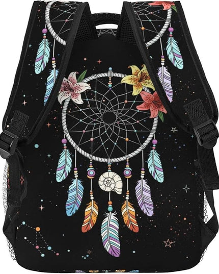 Native American Backpack for Men Women,Casual Travel Hiking Camping Backpacks Lightweight Bookbag