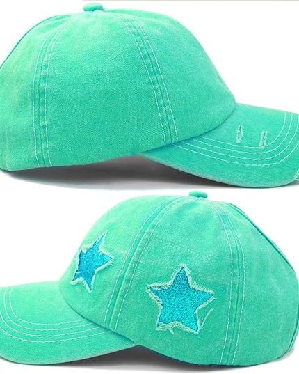 YeeHeen Ponytail Baseball Cap for Women High Messy Bun Caps Washed Cotton Hats