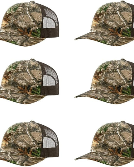 Richardson 112 Classic Six-Panel Adjustable Snapback Trucker Cap | Bulk Packs Available