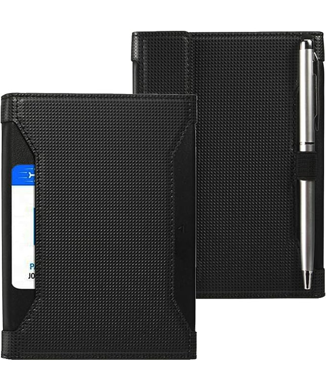 Passport Holder for Travel Essentials, RFID Blocking PU Leather Passport Wallet Cover Card holder Case Passport Book Holders for Women and Men, Black