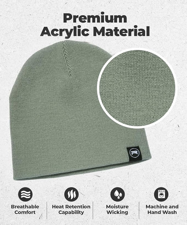 Original Beanie Cap - Soft Knit Beanie Hat - Warm and Durable