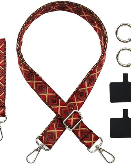 LEMEDE Adjustable Phone Lanyard - Phone Wristlet & Crossbody Phone Strap, Versatile for ID, Camera，Key straps(1" Width)