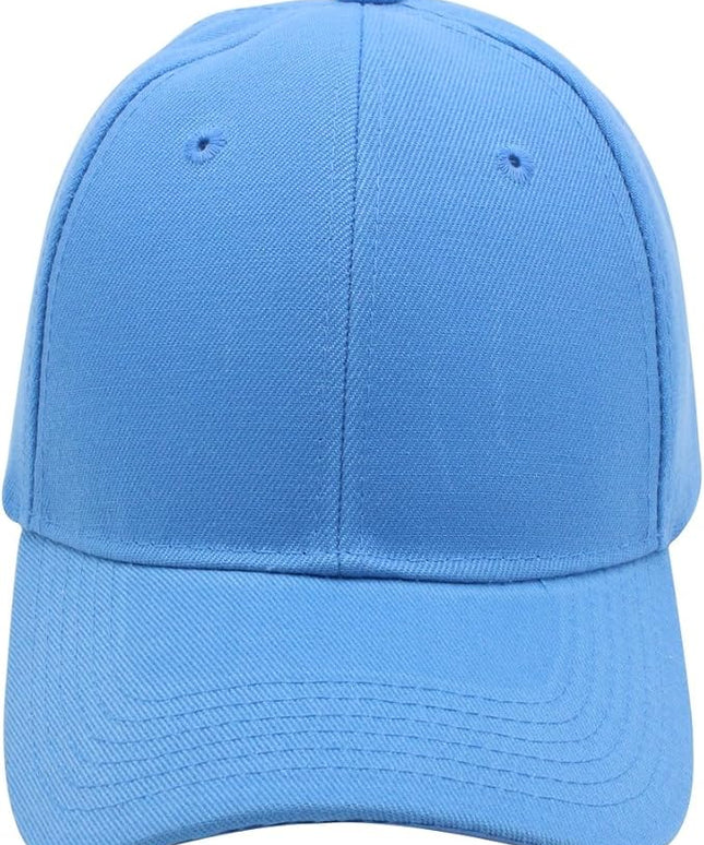 Top Level Baseball Cap Men Women - Classic Adjustable Plain Hat