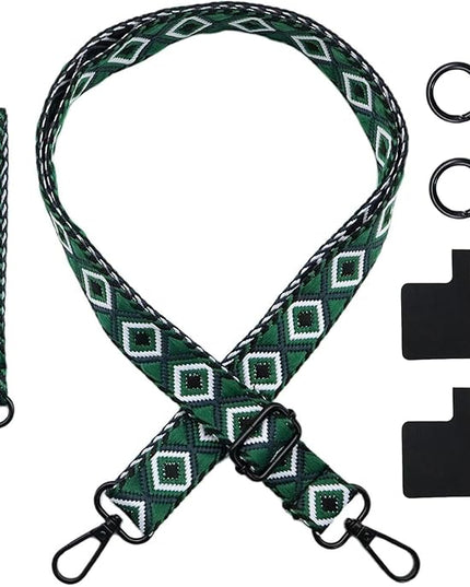 LEMEDE Adjustable Phone Lanyard - Phone Wristlet & Crossbody Phone Strap, Versatile for ID, Camera，Key straps(1" Width)