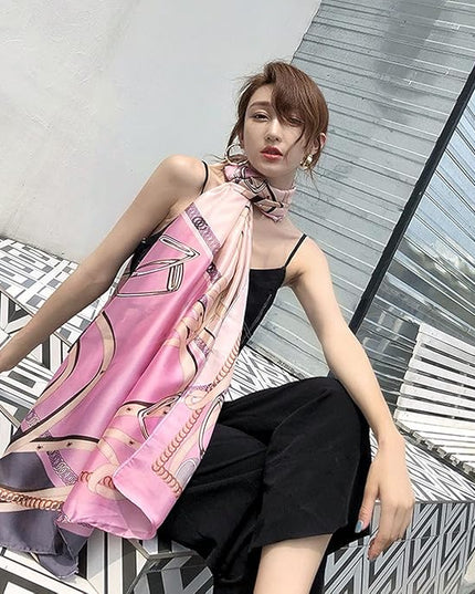 Silk Scarf Mulberry Silk Fashion Scarves Long Lightweight Shawl Wrap …