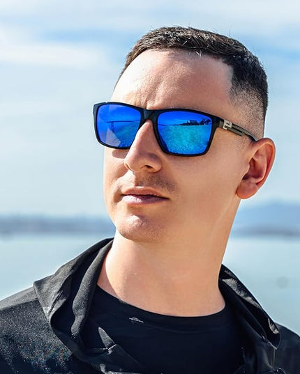 INFI Fishing Polarized Sunglasses for Men Driving Running Golf Sports Glasses Square UV Protection Designer Style Unisex