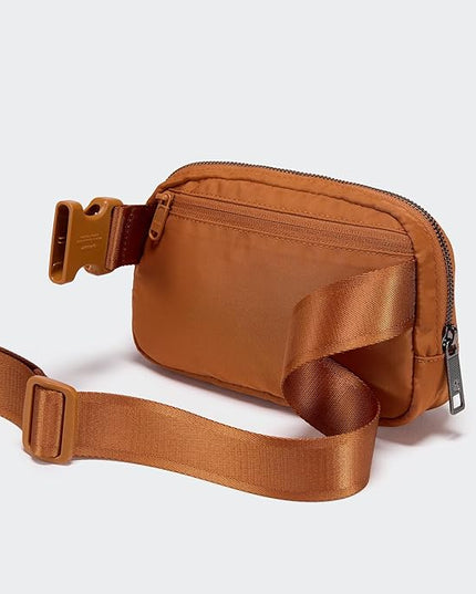 Pander Everywhere Belt Bag for Women, Fashion Waist Packs, Crossbody Bags, Everywhere Belt Bag with Adjustable Strap (Bronze).