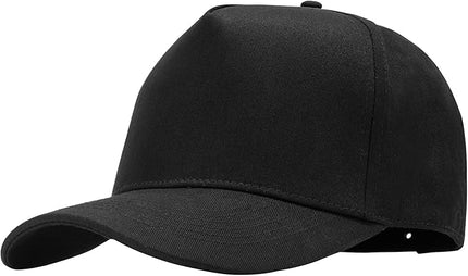 MEINICY Vintage Trendy Trucker Hat, Structured 5-Panel Snapback Hat, Adjustable Cotton Solid or 2-Tone Baseball Cap Men Women