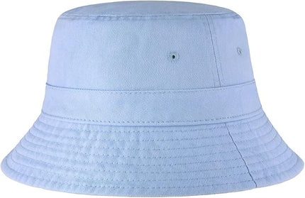 Hot Summer Bucket Hat - Trendy Cotton Sun Hat for Beach, Golf, Fishing - Fun Outdoor Vacation Boonie for Men and Women