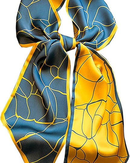 Purse Scarf For Handbags Head Scarves For Women's Hair Bags Scarfs Long Skinny Scarves Fashion Silky