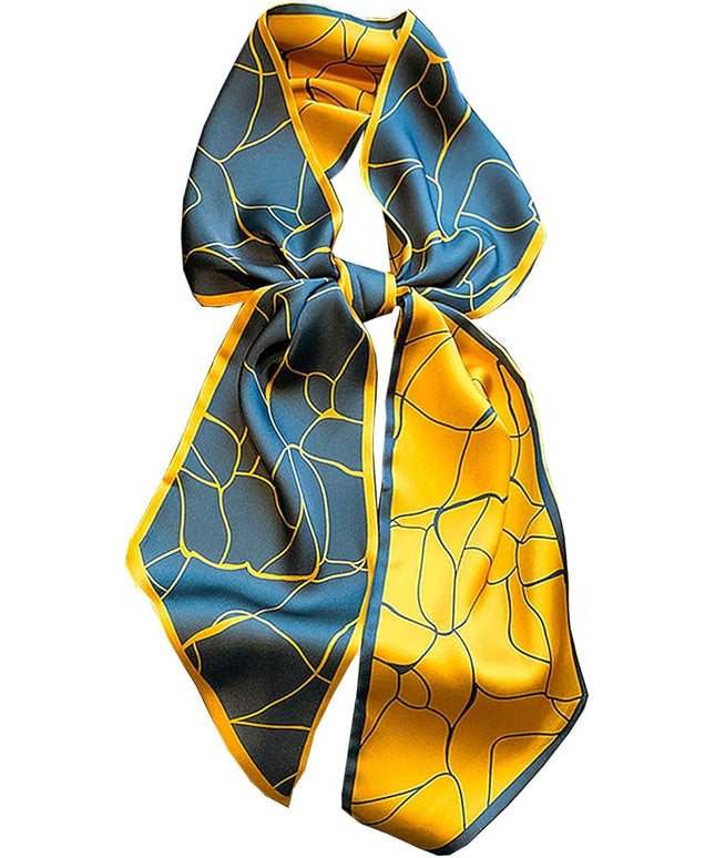 Purse Scarf For Handbags Head Scarves For Women's Hair Bags Scarfs Long Skinny Scarves Fashion Silky
