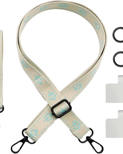 Adjustable 1" Width Phone Crossbody Lanyard and Wristlet Strap - Gift For The Lover In Your Life