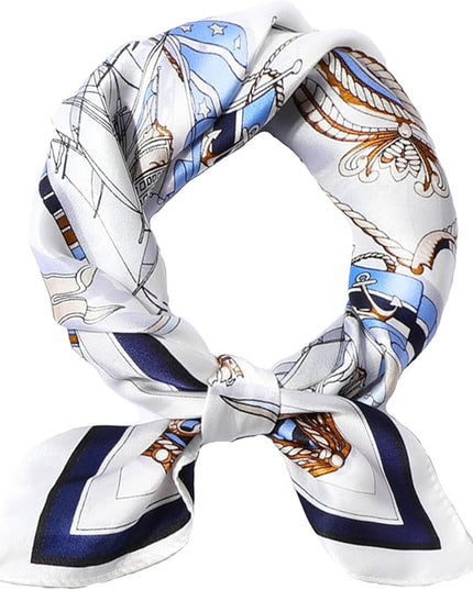 Neck Scarf For Womens Silky Head Scarves Hair Bandanas Square Scarf Fashion Accessories lightweight