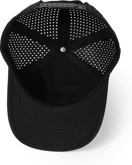 HH HOFNEN Quick Dry Baseball Cap Mesh Snapback Hat Sun and Rain Protection Structured Golf Trucker Hats for Men Women