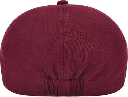 VOBOOM Cotton Washing Flat Cap Cabbie Hat Gatsby Ivy Irish Hunting Newsboy