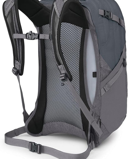 Osprey Tropos Laptop Backpack, Tungsten Soundwave/Grey Heather