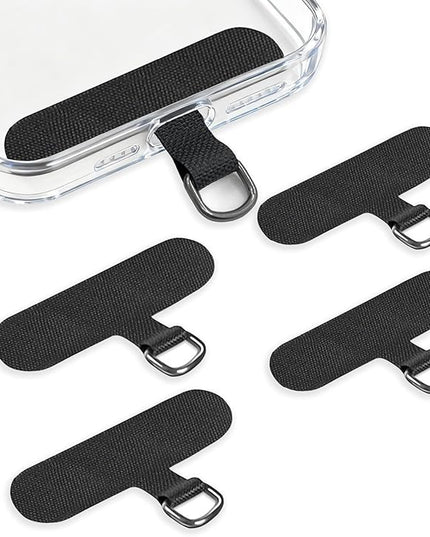 Fannoday Phone Tether Tab, 4 Pcs Universal Phone Lanyard Tab Used with Crossbody Strap, for Cell Phone Cases