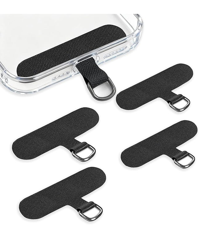 Fannoday Phone Tether Tab, 4 Pcs Universal Phone Lanyard Tab Used with Crossbody Strap, for Cell Phone Cases