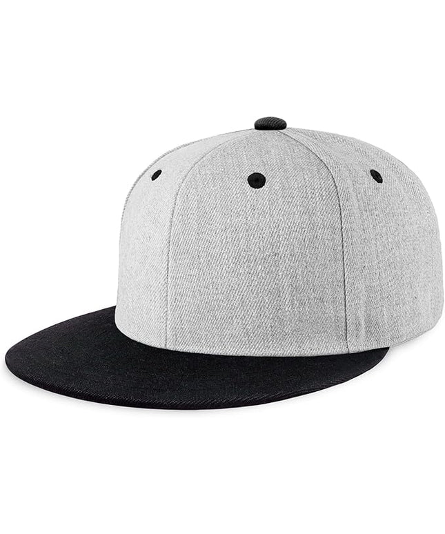 CHOK.LIDS Flat Bill Visor Classic Snapback Hat Blank Adjustable Brim High Top End Trendy Color Style Plain Tone Baseball Cap
