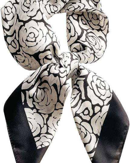 Satin Bandanas Head Scarf For Women Hair Scarves Accessories Lightweight Fashion Wrap Neck Silk Sleeping Headscarf