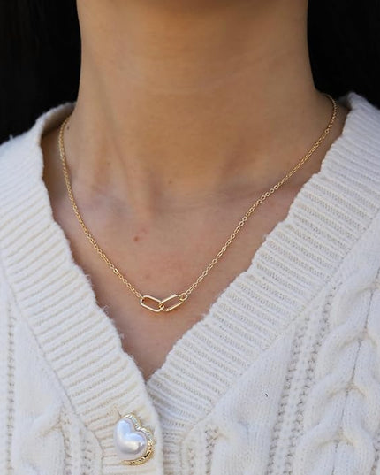 Baydurcan Pendant Necklace for Women Evil Eye Ankh Bow Necklace for Friends Sister Birthday Just Because Christmas Gifts