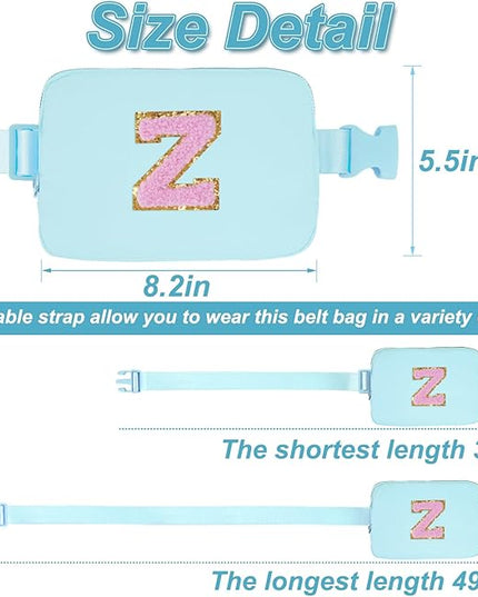 Uygafly Birthday Gifts for 4 5 6 7 8 9 10 11 12 13 Year Old Girls,Graduation Gifts for Teens Kids Daughter Sister Her,Fanny Pack Crossbody Bag Belt Bag Cute Trendy Stuff | Blue,Z