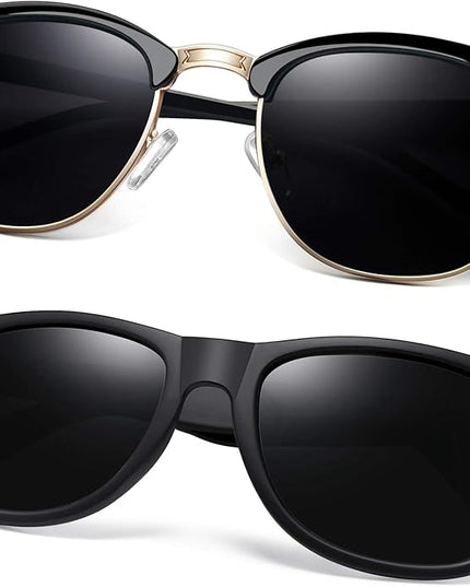 Joopin Square Sunglasses Polarized UV Protection Trendy Designer Sun Glasses Men Women
