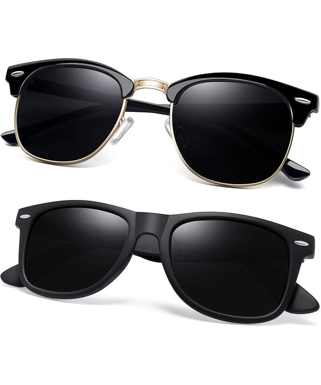 Joopin Square Sunglasses Polarized UV Protection Trendy Designer Sun Glasses Men Women