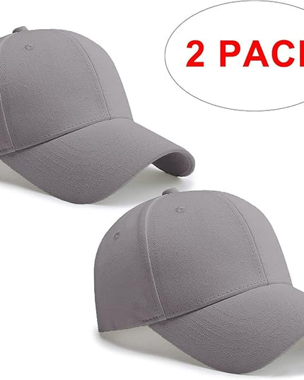 PFFY 2 Packs Baseball Cap Golf Dad Hat for Men and Women