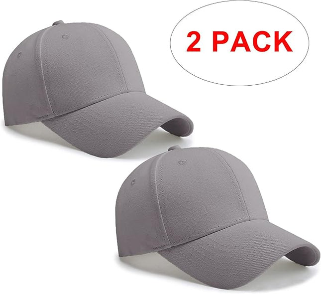PFFY 2 Packs Baseball Cap Golf Dad Hat for Men and Women